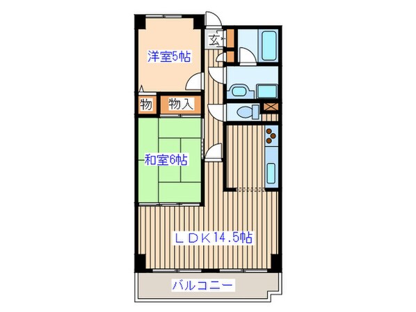 ガ－デンプラザ泉中央の物件間取画像